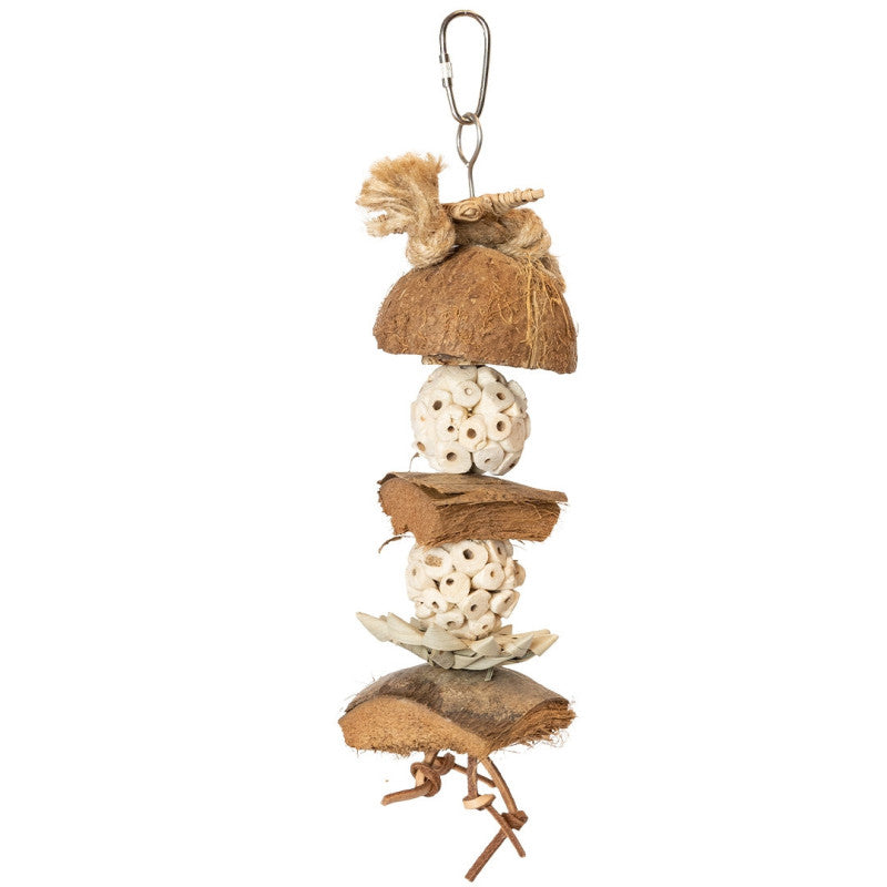 Foerageerspeelgoed 'Coco Shred Sola' Back Zoo Nature 30X8X8 cm