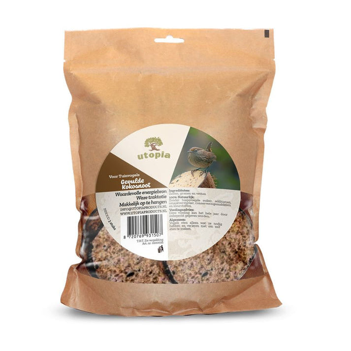 Gevulde Kokosnoot Utopia 3 stuks