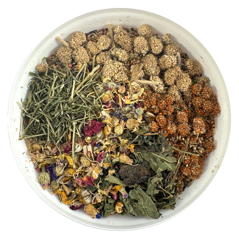 Grasparkiet Select Met Pellets Hareco 1,8 KG - Inhoud