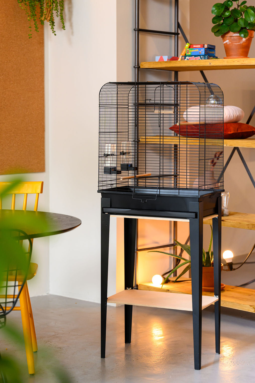 Grasparkieten kooi Chic Loft met Standaard Zolux Groot Sfeer