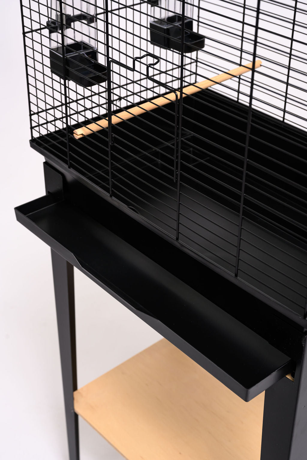 Grasparkieten kooi Chic Loft met Standaard Zolux Onderbak