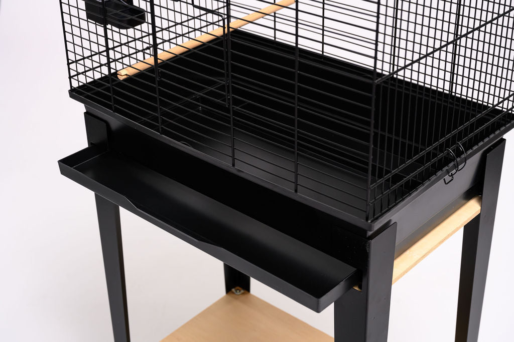 Grasparkieten kooi Chic Loft met Standaard Zolux Onderbak 2