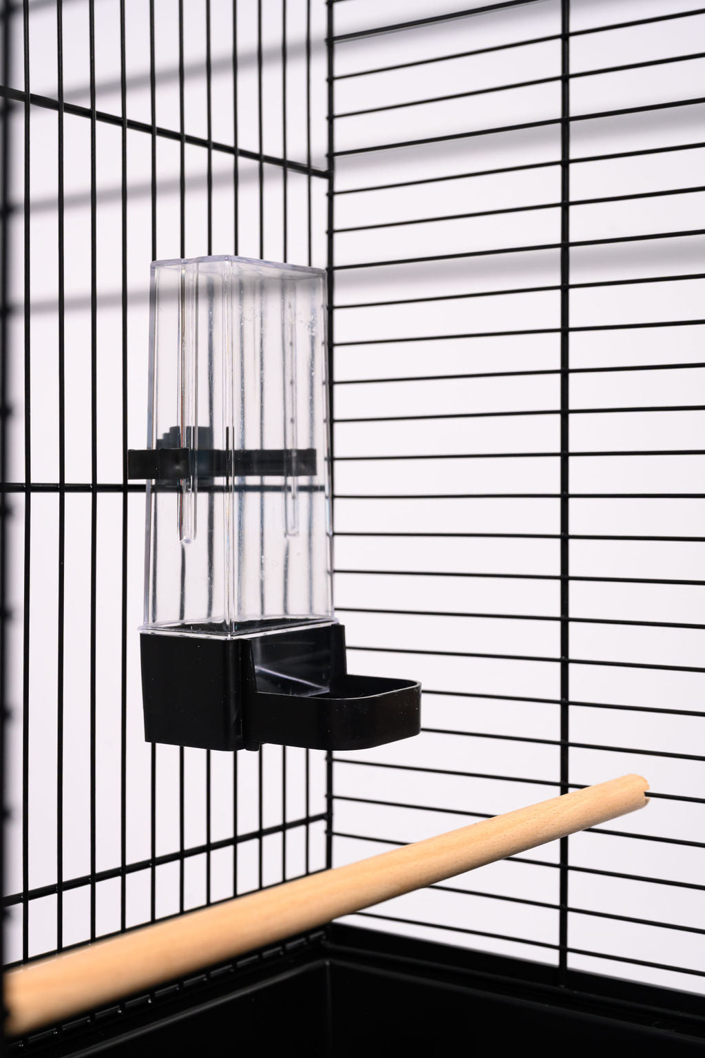 Grasparkieten kooi Chic Loft met Standaard Zolux Voerbak