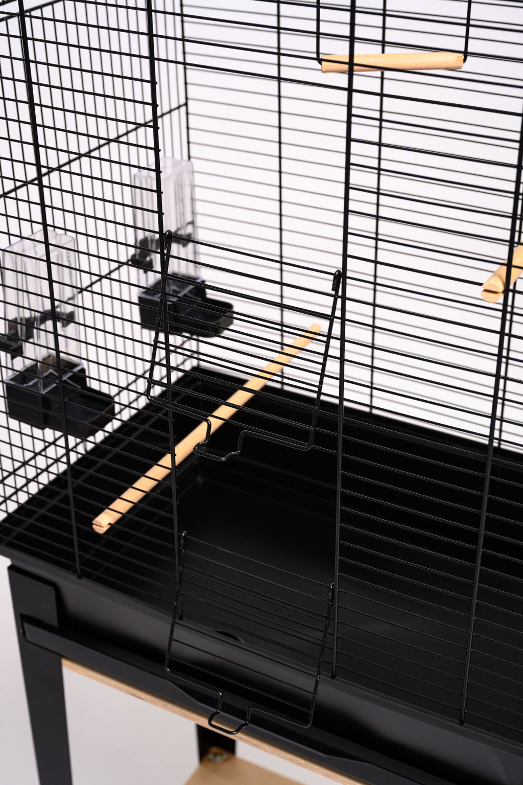 Grasparkieten kooi Chic Loft met Standaard Zolux Voordeur