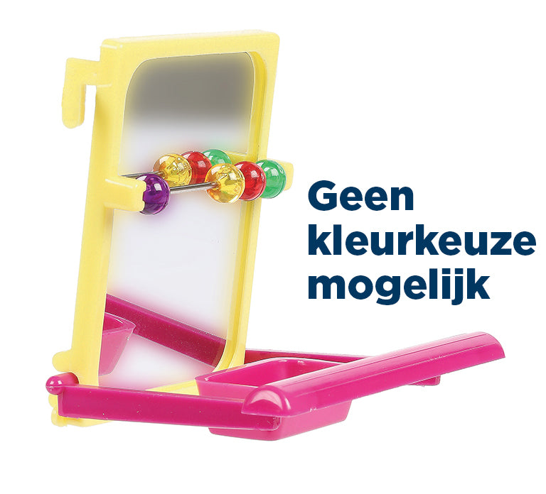 Happy Pet Fun At The Fair Spiegel met zitstok voor graspakieten