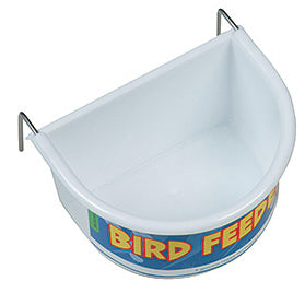 Happy Pet Voerbak Grasparkieten Half Rond Wit Groot