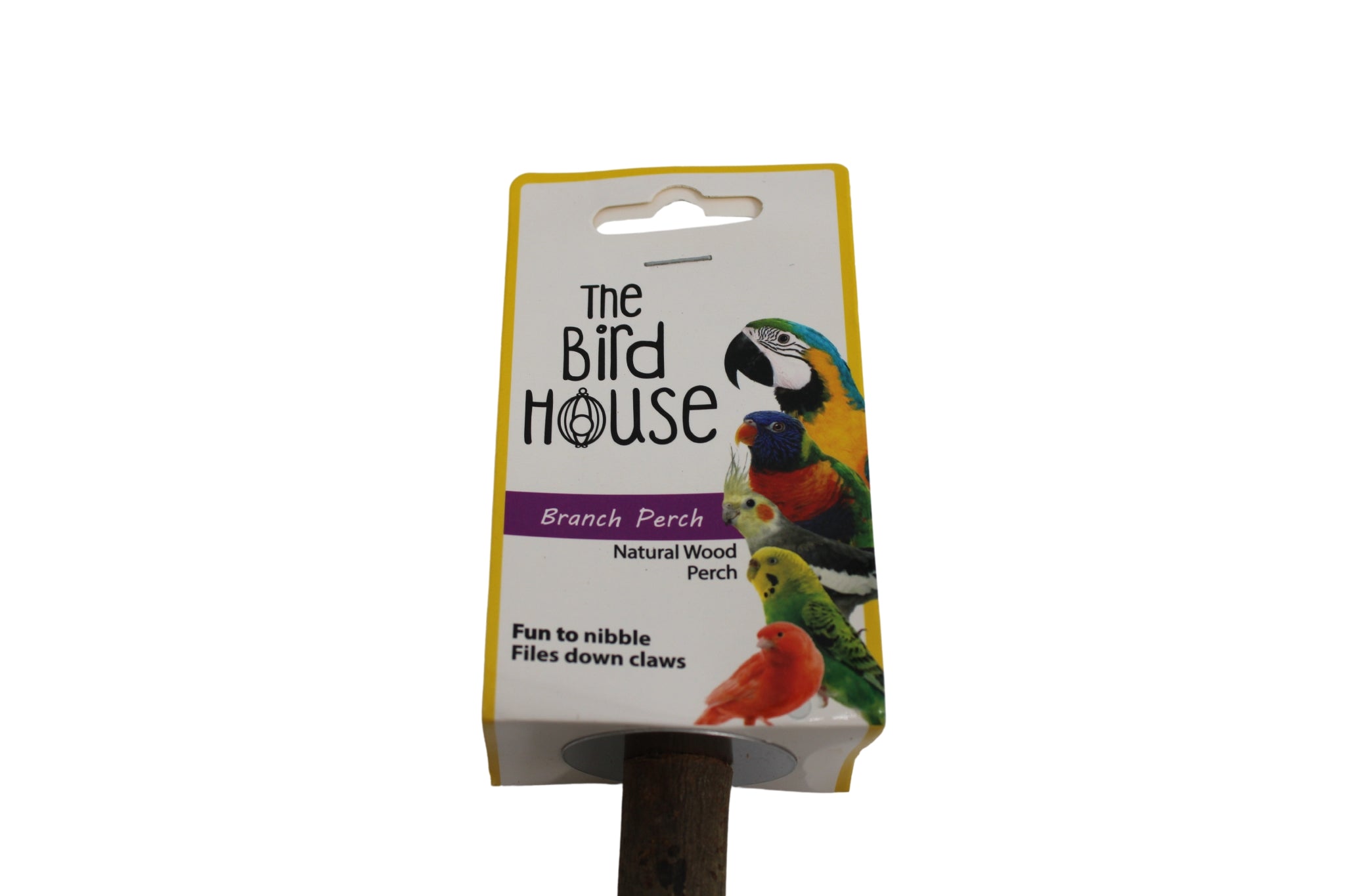 Happy Pet | Zitstok voor Grasparkieten | Hout