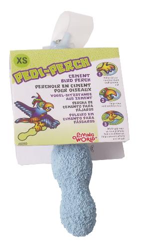 Living World Stenen Zitstok voor Grasparkieten met klem 12 CM