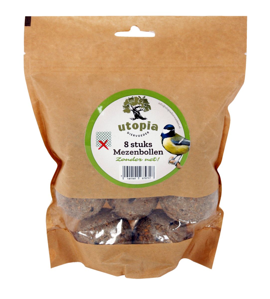 Mezenbollen Zonder Net Utopia 8 stuks