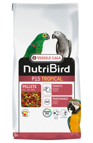 Nutribird P15 Tropical Versele-Laga 10 KG