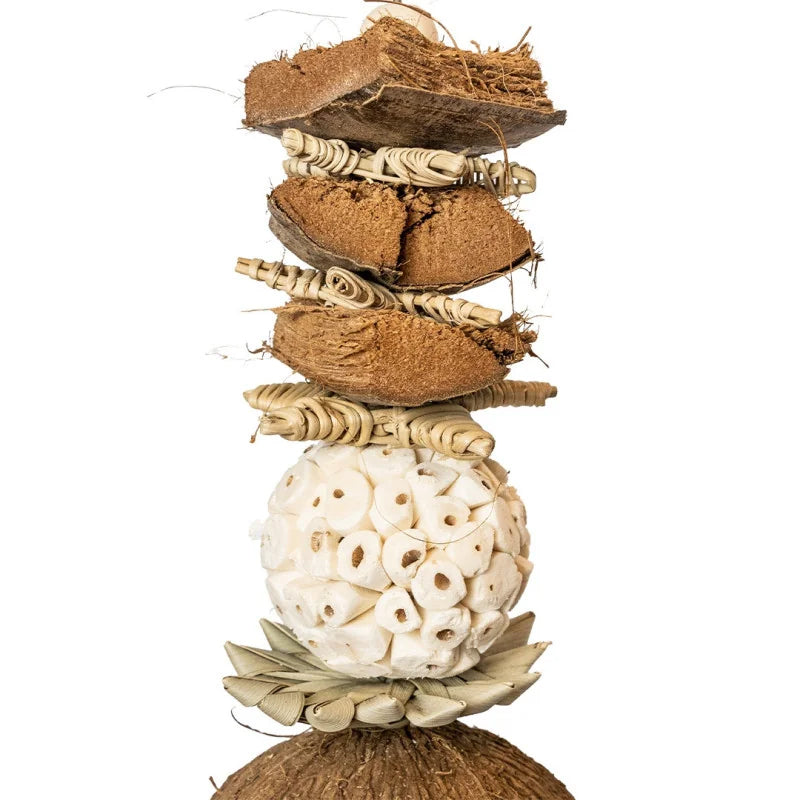 Sloopspeelgoed 'Mixed Tower With Cups' Back Zoo Nature 35X15X15 cm - Boven