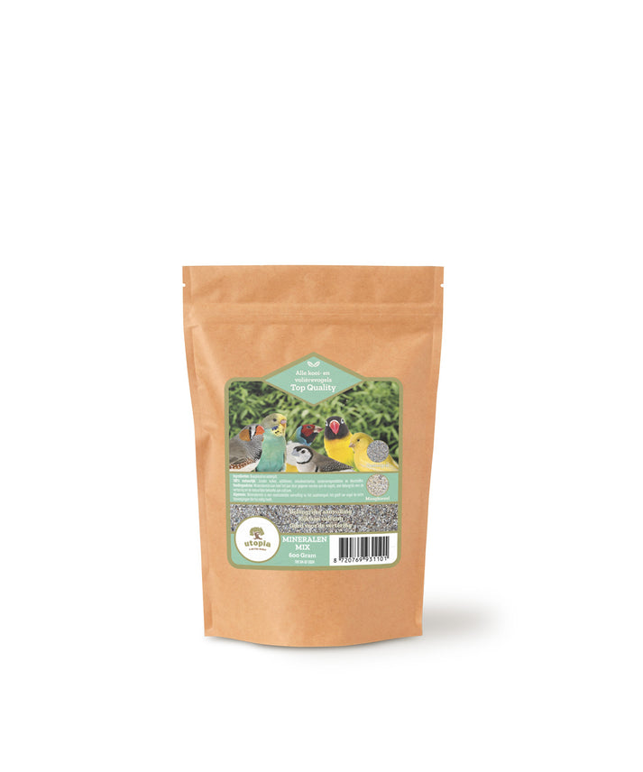 Utopia | Mineralenmix voor Grasparkieten | 600 GR