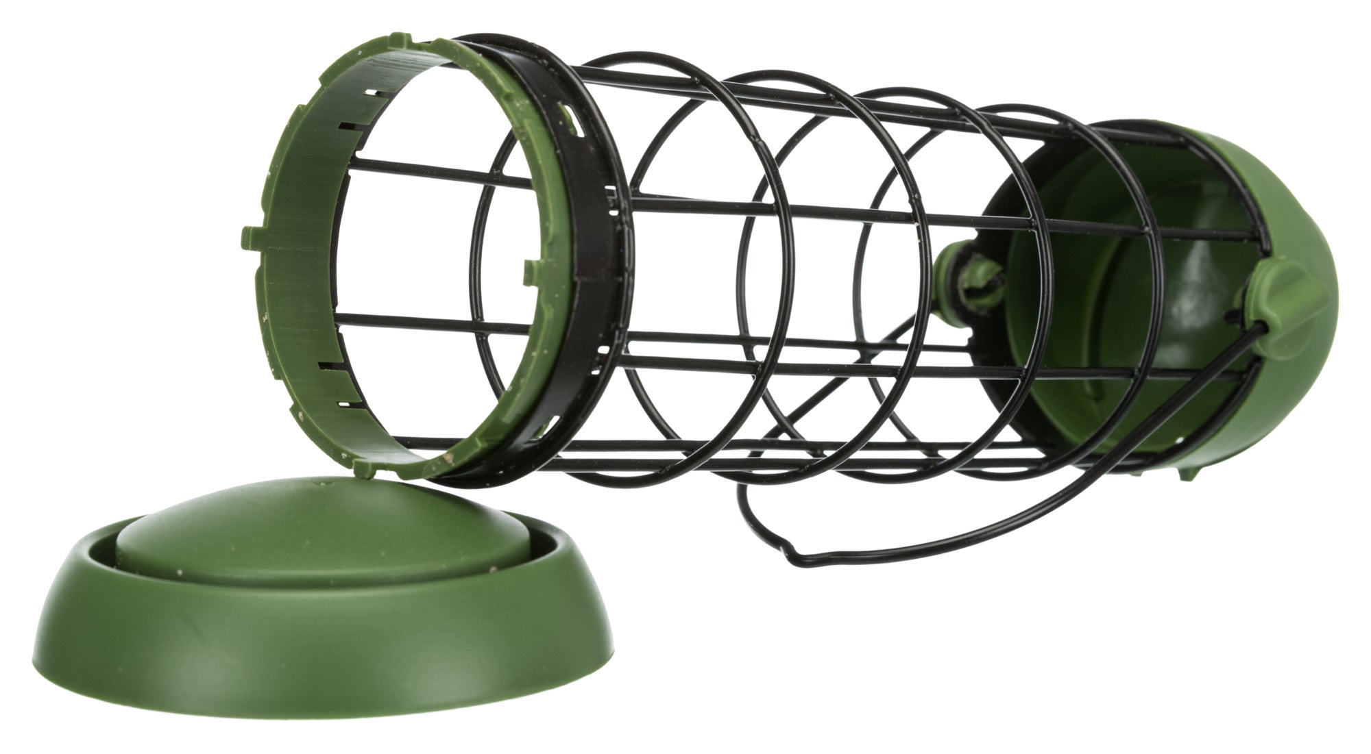 Vet & Mezenbollenhouder Trixie Groen 22 CM lang liggend