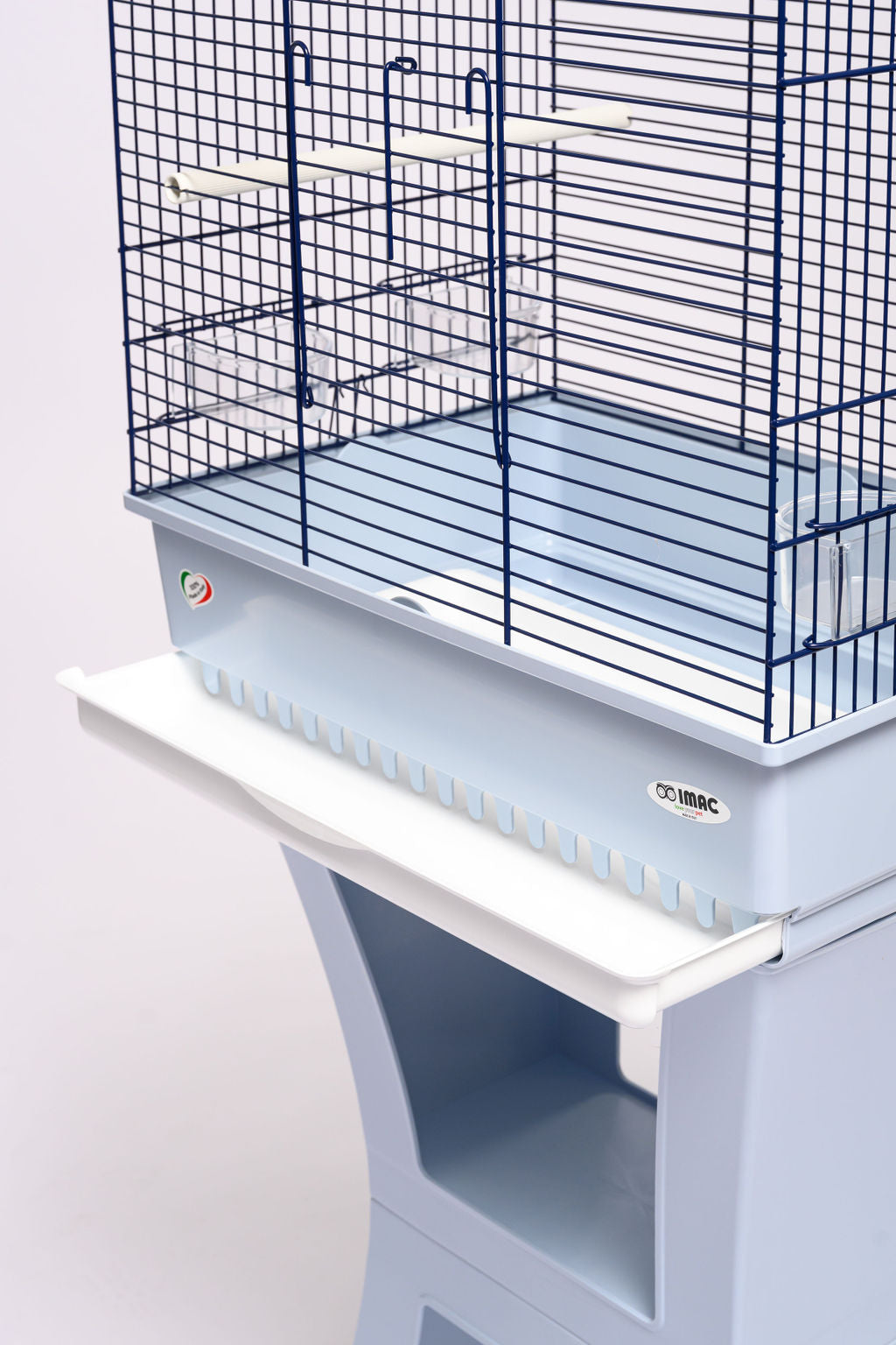 Vogelkooi Calla met standaard Imac - Onderbak 1