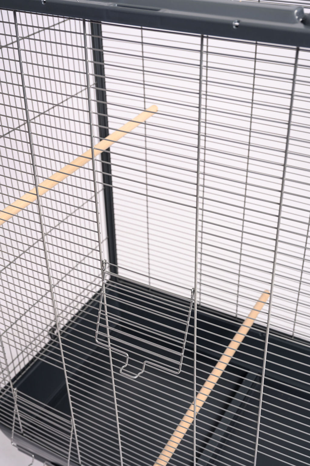 Vogelkooi Neo Jili XL Zolux Grijs Groot Voordeur