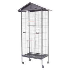 Zolux Grasparkieten Voliere Chic Solo Zwart 78X48X156 cm