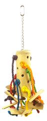 Valkparkieten en Papegaaien Puzzel Bamboe | Happy Pet | 48X24X24 CM