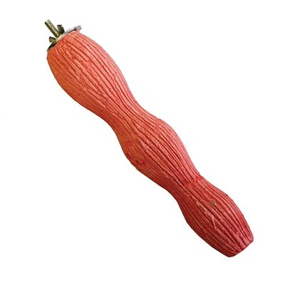 Valkparkiet en Papegaaien Slijtstok Wave Perch | Happy Pet | Diverse kleuren | 24X4,5X4,5 CM