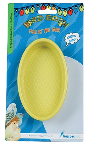 Badje voor Kleine Vogels Fun At The Fair | Happy Pet | 13X8X3,5 CM