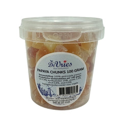 De Vries Papaya Chunks