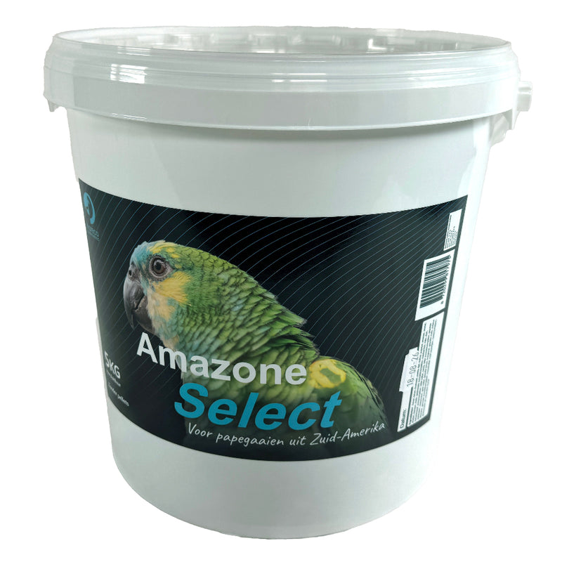 Amazone, Pionus & Caique Select Zonder Pellets Hareco 5 KG