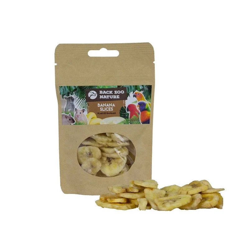 Bananenschijfjes Back Zoo Nature 35 gr