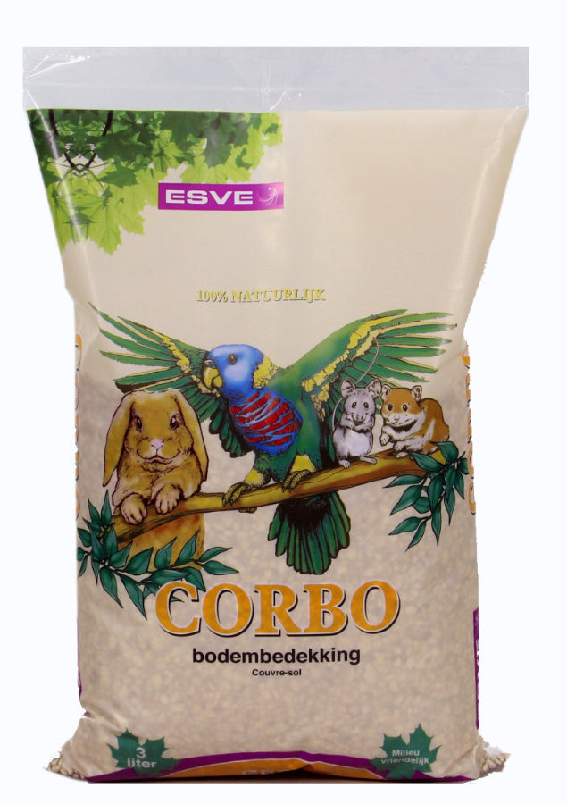 Bodembedekking Maiskolf voor Vogels Corbo 3 LTR