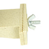Easy-Lock Voerbak Back Zoo Nature Bamboe 7X9,5 cm - Schroef
