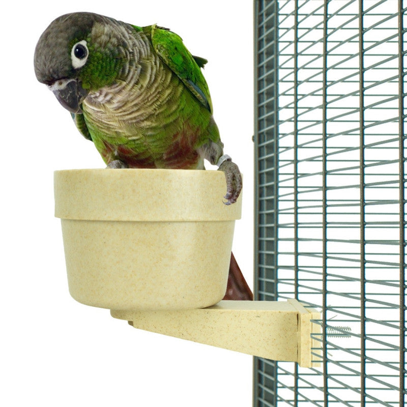 Easy-Lock Voerbak Back Zoo Nature Bamboe 7X9,5 cm - Sfeer