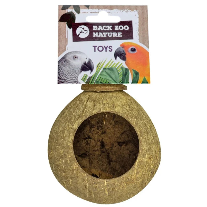 Foerageerspeelgoed Coconut House Back Zoo Nature 9,5 cm - Met label