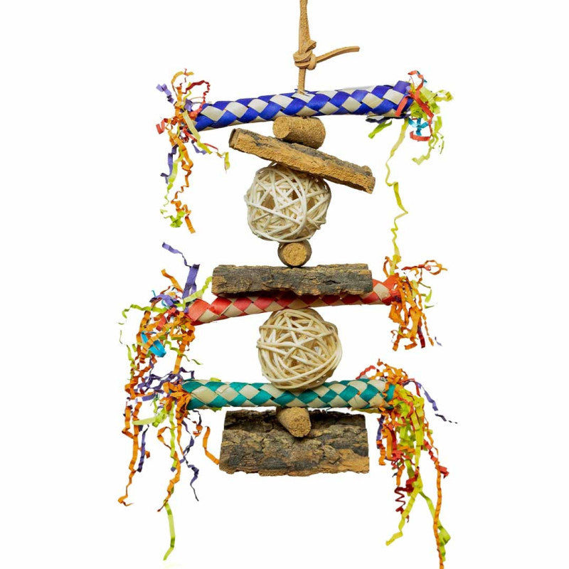 Foerageerspeelgoed Corky Finger Traps Back Zoo Nature 35X18X8 cm -4