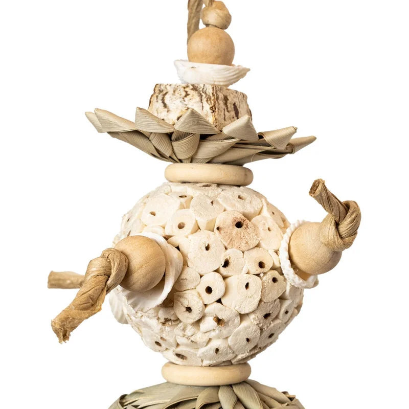Foerageerspeelgoed 'Ball And Shells' Back Zoo Nature 30X12X12 cm- Midden