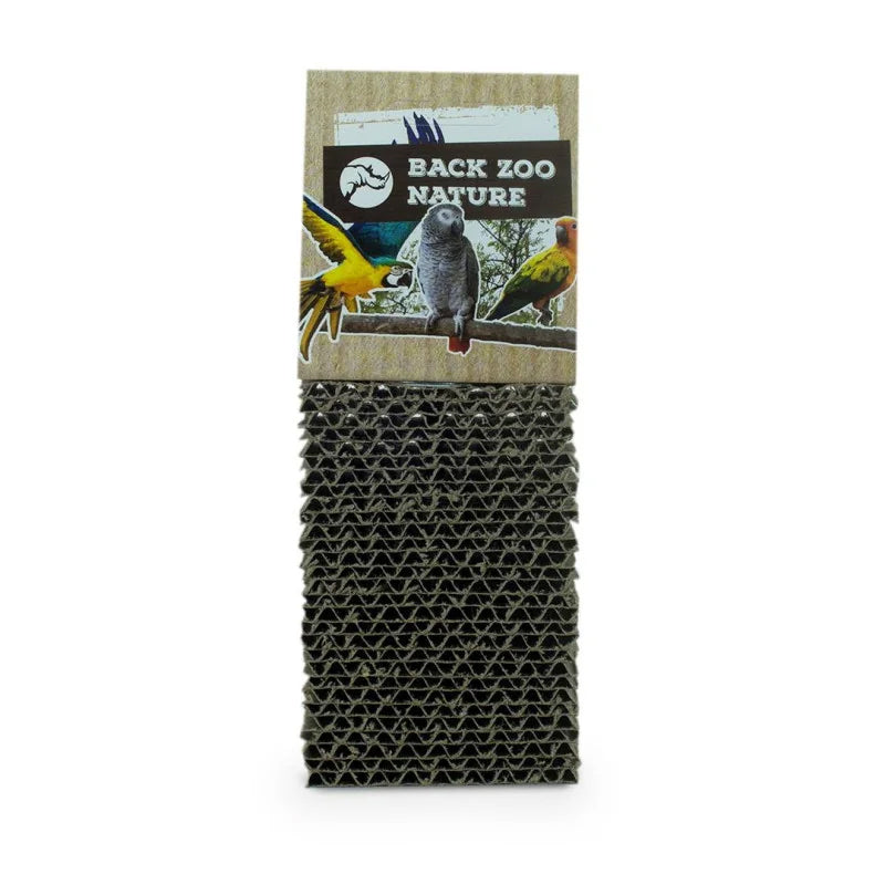Foerageerspeelgoed 'Cardboard Treat Block' Back Zoo Nature 14X8X4 cm - Met label