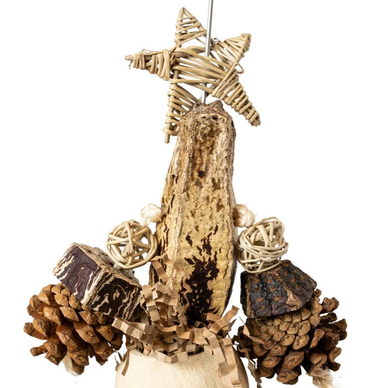 Foerageerspeelgoed 'Forest Star' Back Zoo Nature 36X12X8 cm - Zoom boven