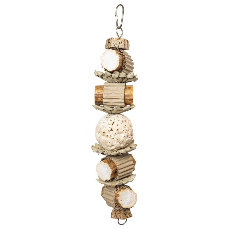 Foerageerspeelgoed 'Soft Wood Stacker' Back Zoo Nature 36X8X8 cm