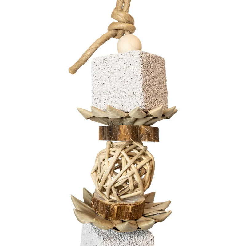 Foerageerspeelgoed 'Stone Block Rock' Back Zoo Nature 34X8X8 cm - 01
