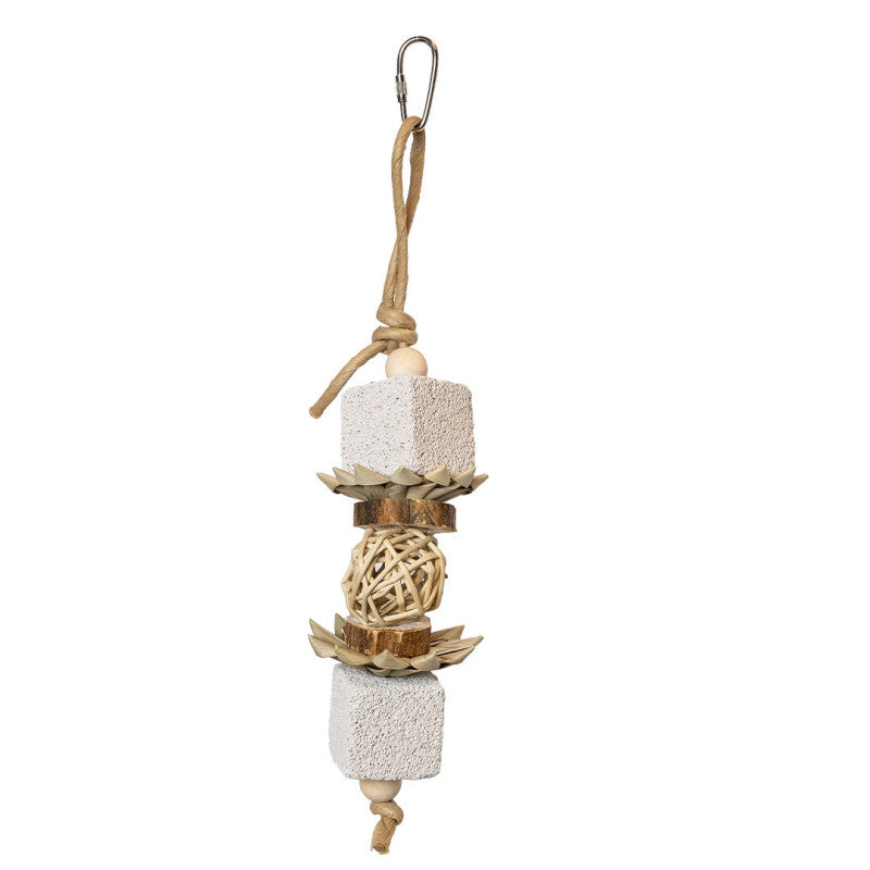 Foerageerspeelgoed 'Stone Block Rock' Back Zoo Nature 34X8X8 cm