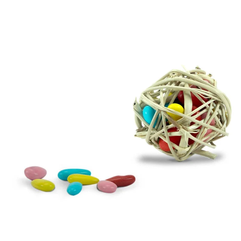 Foerageerspeelgoed 'Treat Balls' Back Zoo Nature 4 cm 6 st - Inhoud