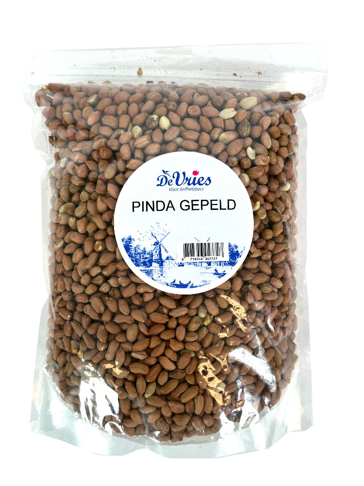 Gepelde Pinda's De Vries 2 KG