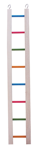 Happy Pet Gekleurde Houten Ladder voor Grasparkieten 122 cm