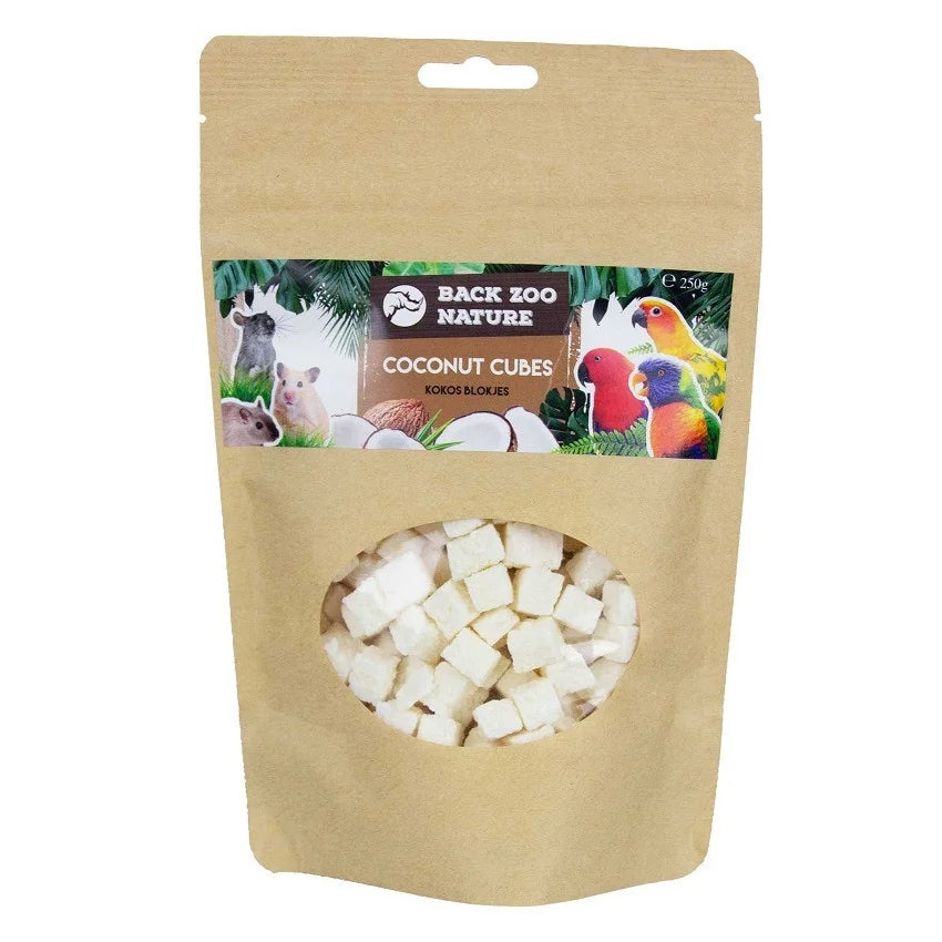 Kokosblokjes Back Zoo Nature 250 gr- Inhoud