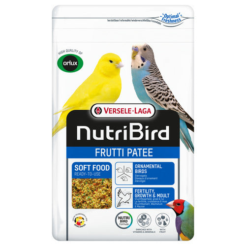 Krachtvoer Treats Frutti Patee Kleine Vogels Nutribird 1 KG