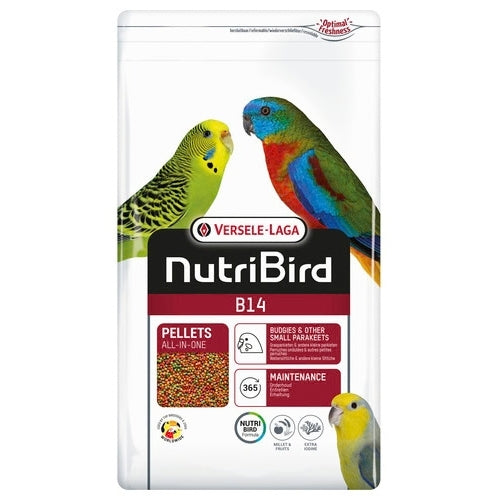 Nutribird B14 Pellets voor Grasparkieten Versele-Laga 3 KG