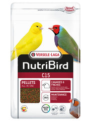 Nutribird C15 Pelletvoer Kanarie Versele-Laga 1KG