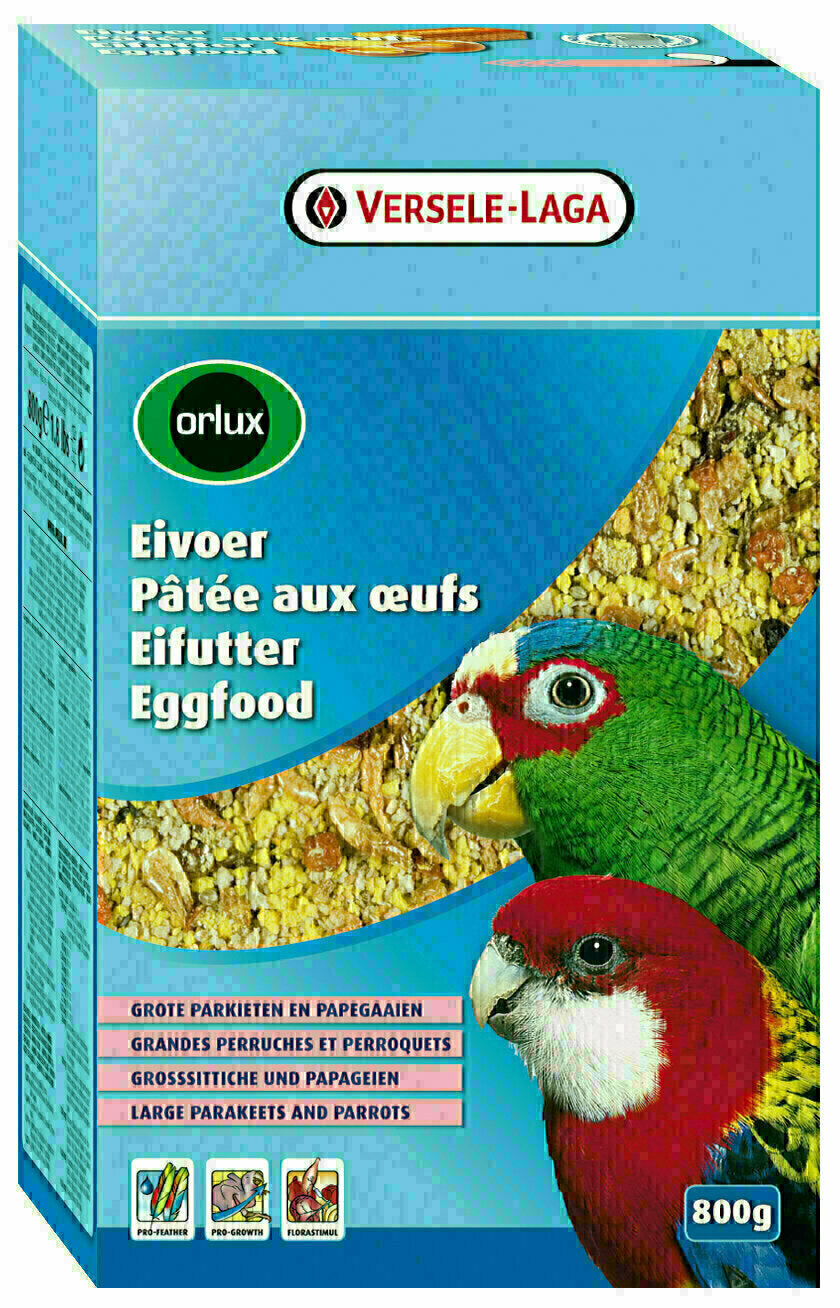 Orlux | Eivoer Droog Valkparkieten en Papegaaien | 800 GR