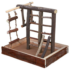 Parkietenspeeltuin Natural Living  Trixie Hout 28X22X25CM