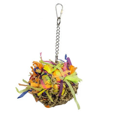 Sloopspeelgoed 'Super Shredding Bal' Back Zoo Nature 7-12 cm