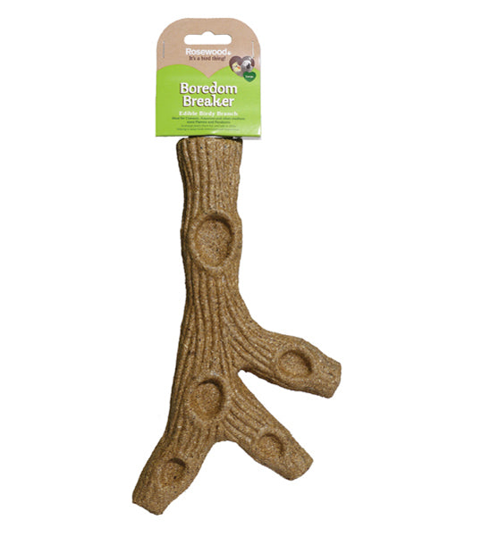Valk & Grasparkieten Eetbare Zitstok Rosewood 30X17X4,5 CM