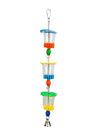 Valkparkieten en Papegaaien Speelgoed Petlala Triple Foraging Cups Petlala 46X6,5 CM