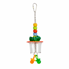 Valkparkieten en Papegaaien Speelgoed Single Foraging Cup Petlala 24X8 CM